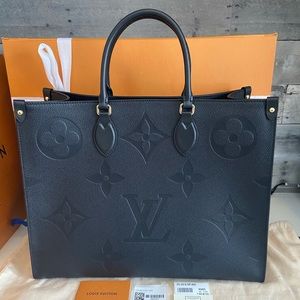 New! Louis Vuitton Onthego GM Noir